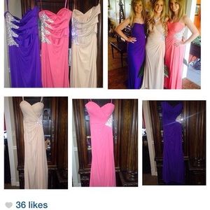3 Separate Prom Dresses